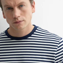 Markham Navy Stripe