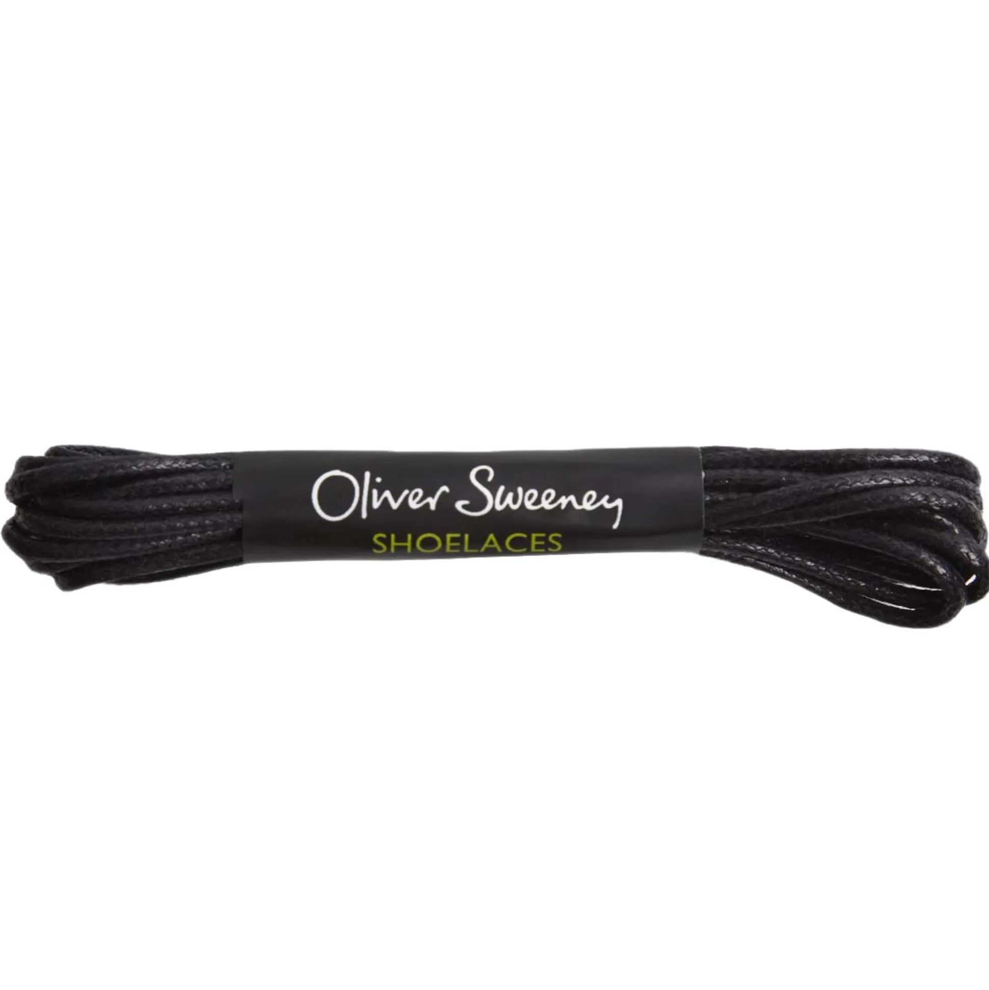 Medium Round Black Laces
