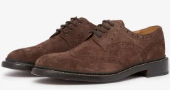 Saunders Chocolate Suede
